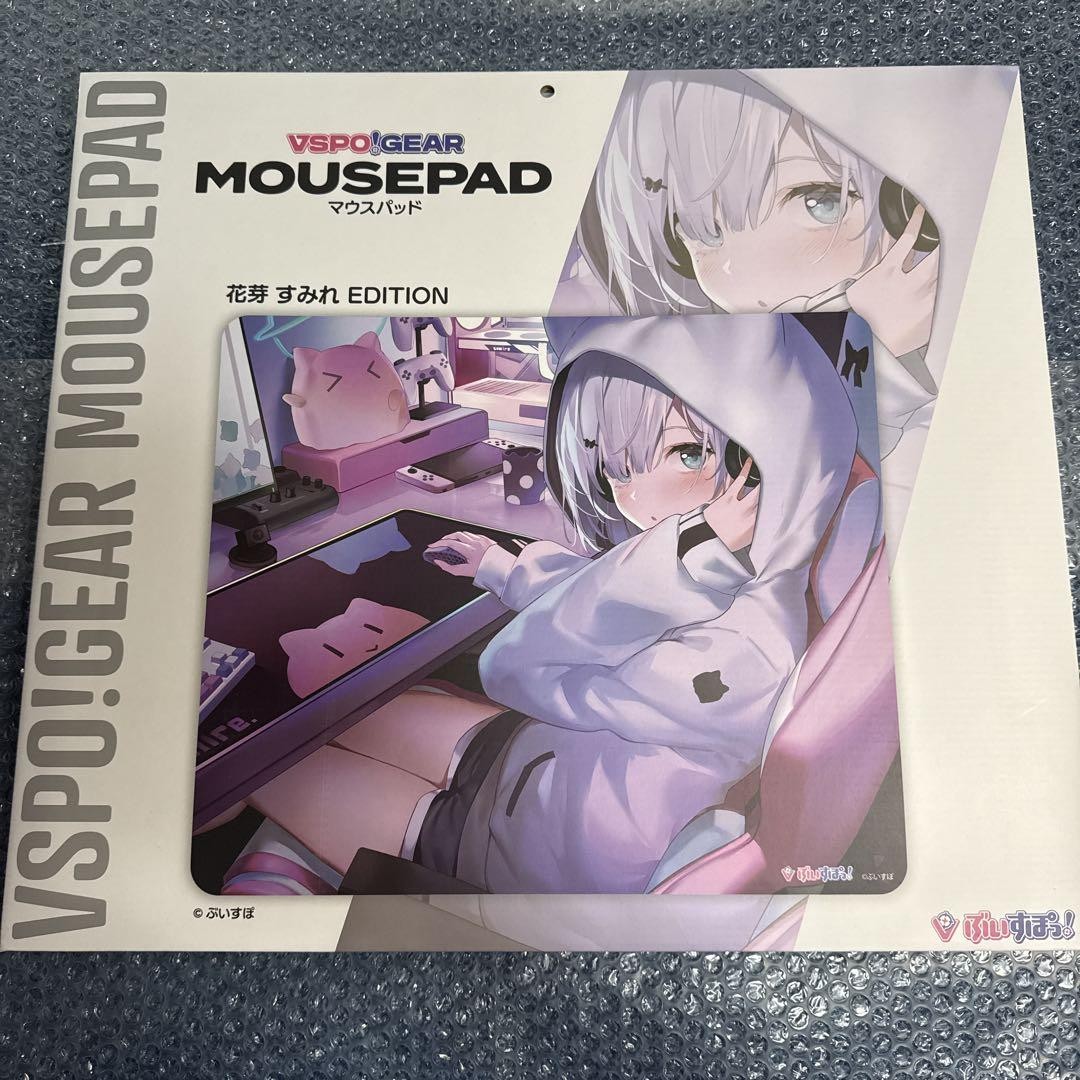 VSPO！GEAR GLASS MOUSEPAD 花芽すみれ VSPO! GEAR Kaga Sumire