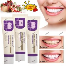 3PCS KREAIN Nature Oral Care Toothpaste for Toothacne  Sensitivity Bad Mouth