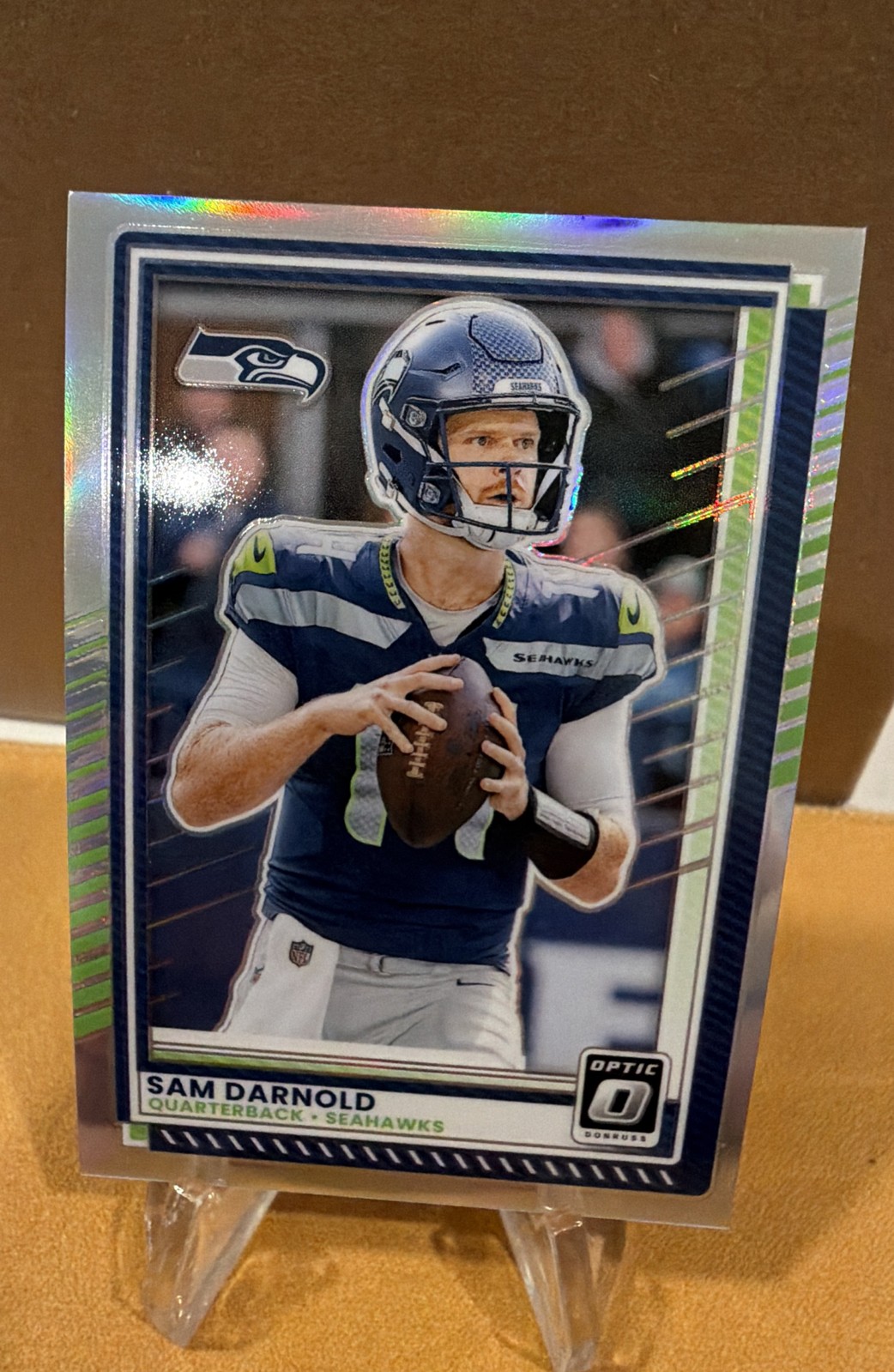 2025 Panini Donruss Optic - Sam Darnold #186 Holo Prizm
