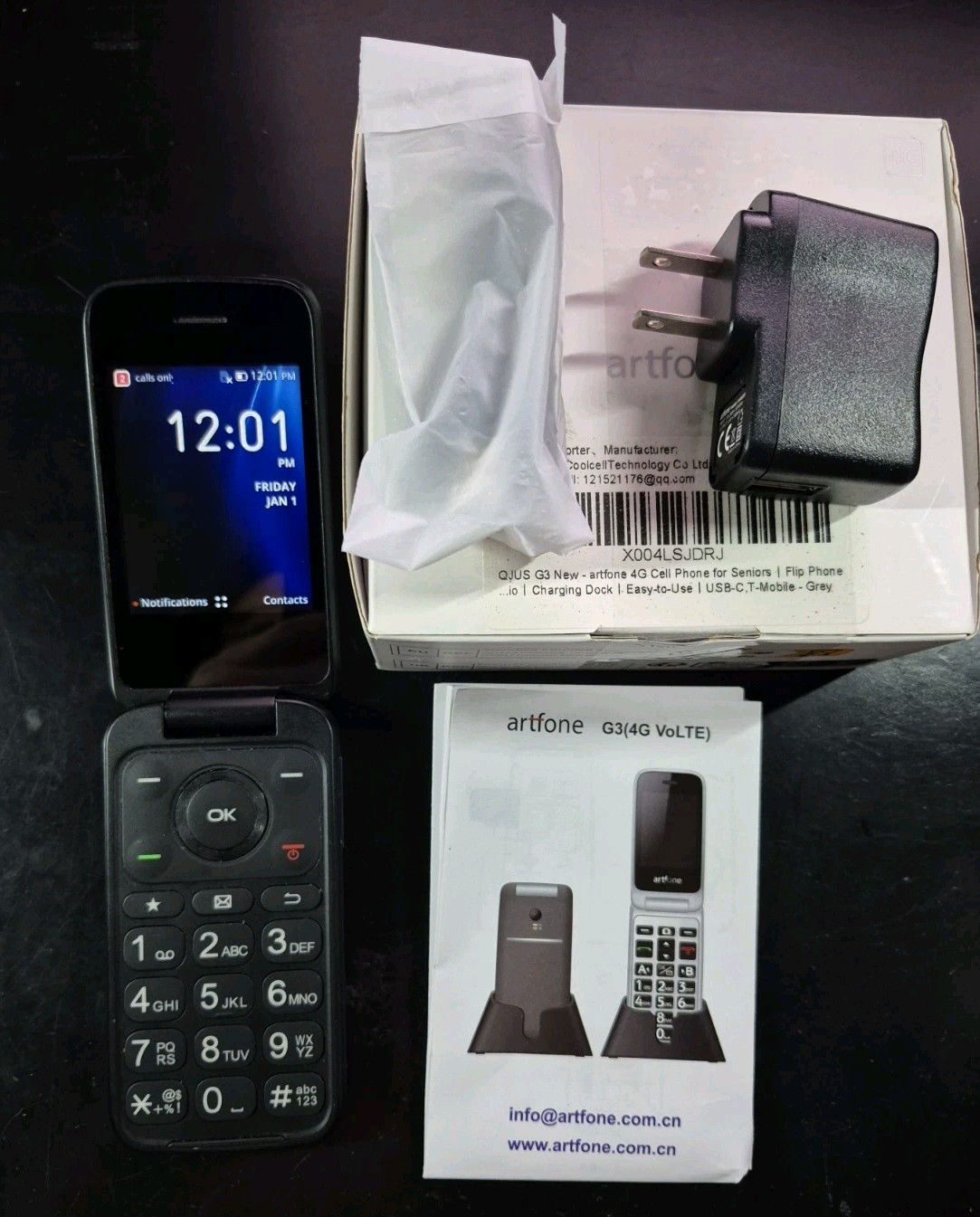 Artfone G3 4G VoLTE - 4G LTE Cell Phone for Seniors SOS Big 