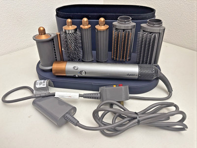 Genuine Dyson Airwrap Multi-Styler Complete Long Nickel/Copper * Read  *