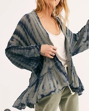 Free People One Sasha Tie Dye Kimono Size M/L