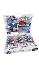 2025 Topps Finest Football Hobby Box Presale Confirmed Order