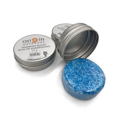 Shampoo Block Origin Outdoors Ocean   Sanfte Haarpflege im festen Format (60 g)
