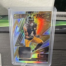 Panini Select 2025 Sparks Prizm DK Metcalf SPK-DKM /149 Steelers Memorabilia