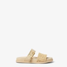 Fendi Feel Raffia Slides(PLEASE REQUEST YOUR ...