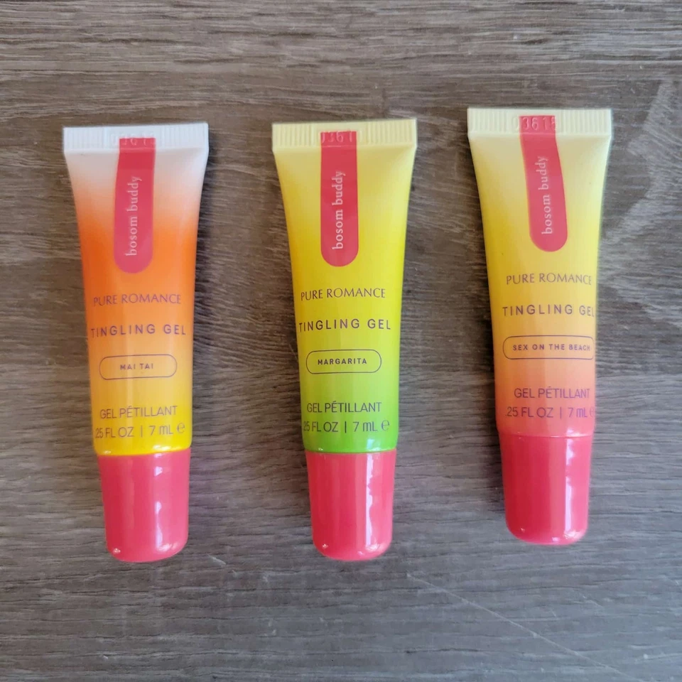 Gel labial hormigueante cóctel pure romance bosom buddy Mai Tai Sexo en la playa Marg Foto 2 de 3