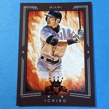 2015 Panini Diamond Kings #65 Ichiro Framed Red ⚾️🔥⚾️🔥⚾️