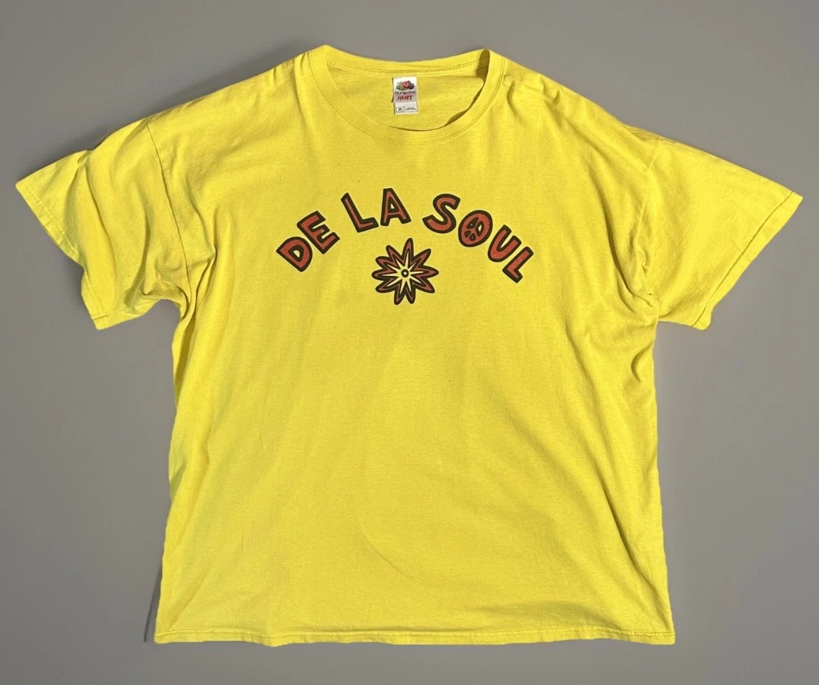 De La Soul ヴィンテージTシャツ イエローXLヒップホップ De La Soul Shirt for sale - eBay