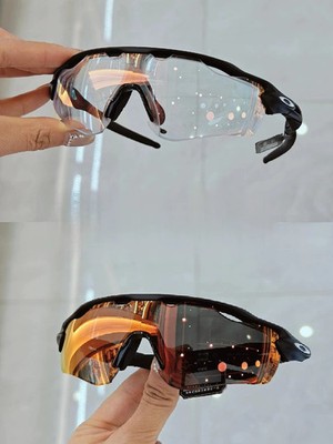 Oakley Radar EV Path Sunglasses OO9208 Black Frame Photochromic Lenses
