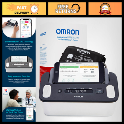 #ad 2 in 1 Blood Pressure Monitor amp; EKG for Home Use Upper Arm Cuff Clinically Va $239.99