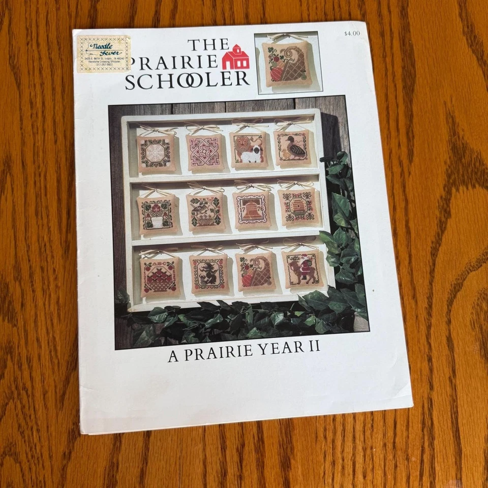 Cross Stitch Pattern Prairie Schooler A Prairie Year Book 13 & A Prairie Year II - Image 4 of 4