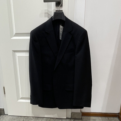eterna Herren Sakko Baumwolle Comfort Fit Schwarz Größe 44 Normalgröße