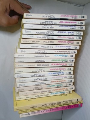 Nancy Drew Case Files + Other Nancy Drew Books, Lot of 21 Books Total