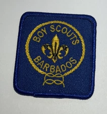 Barbados Patch  Boy Scout MX3