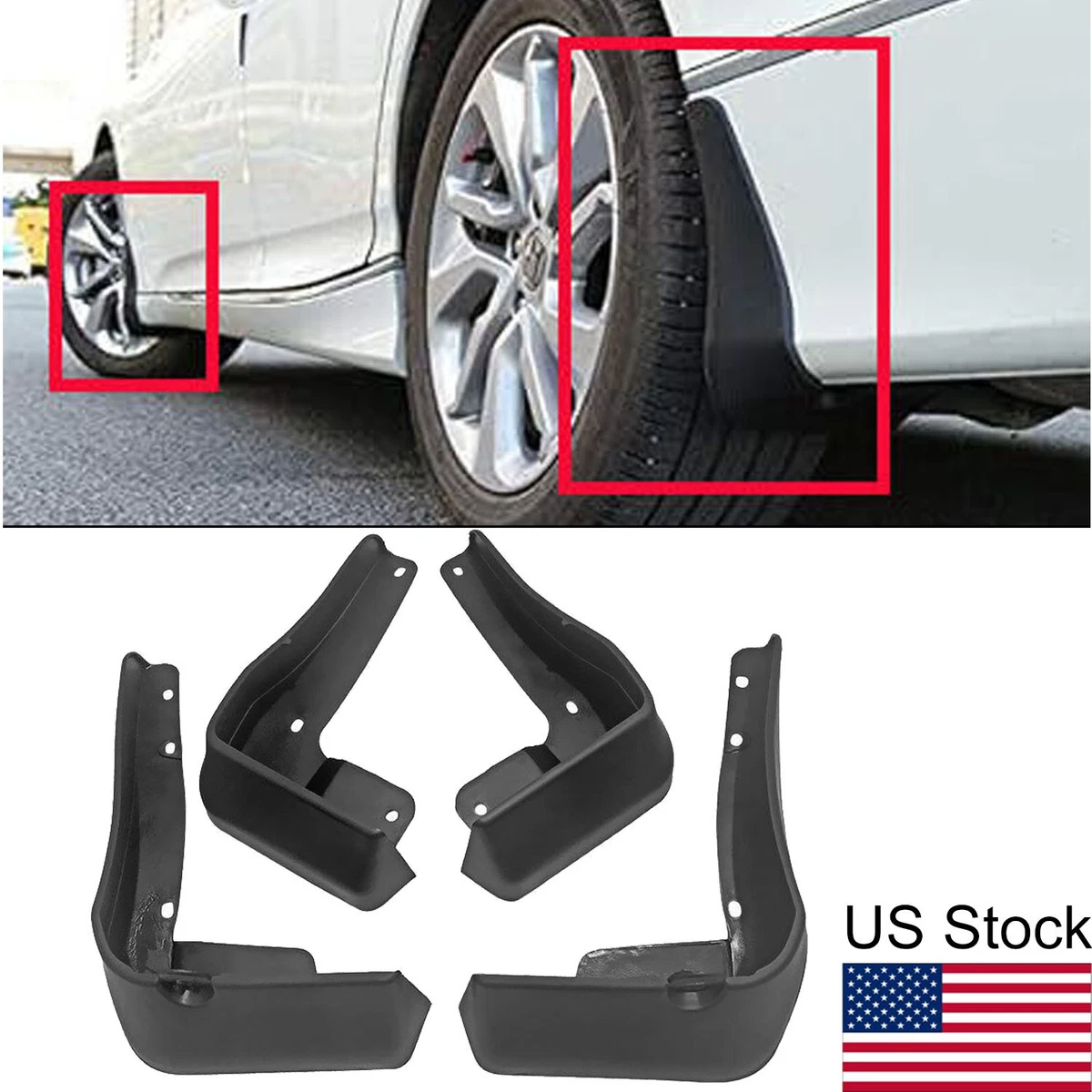 Para Honda Accord 9th 9 Gen 2013 2014 2015 2016 2017 Guardabarros Protector Contra Salpicaduras Ruedas Delanteras Traseras Guardabarros Accorios Acampanados - AliExprs