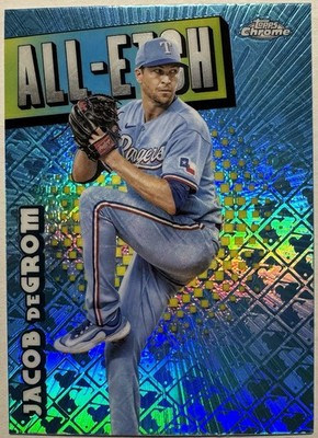 2025 Topps Chrome Logofractor Edition - All-Etch Jacob deGrom #CAE-5