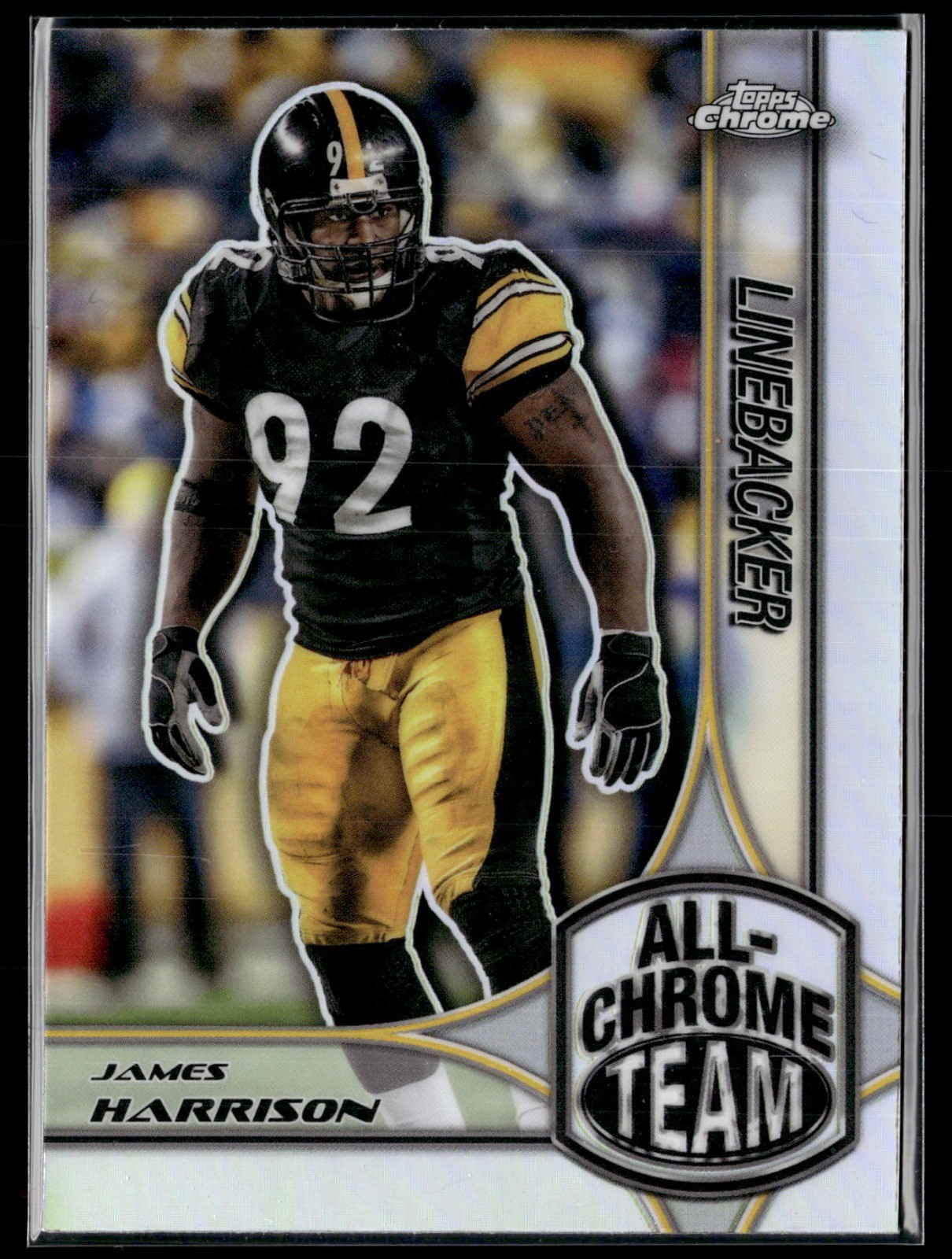 James Harrison All-Chrome Team Refractor Topps Chrome ACT-18 NM