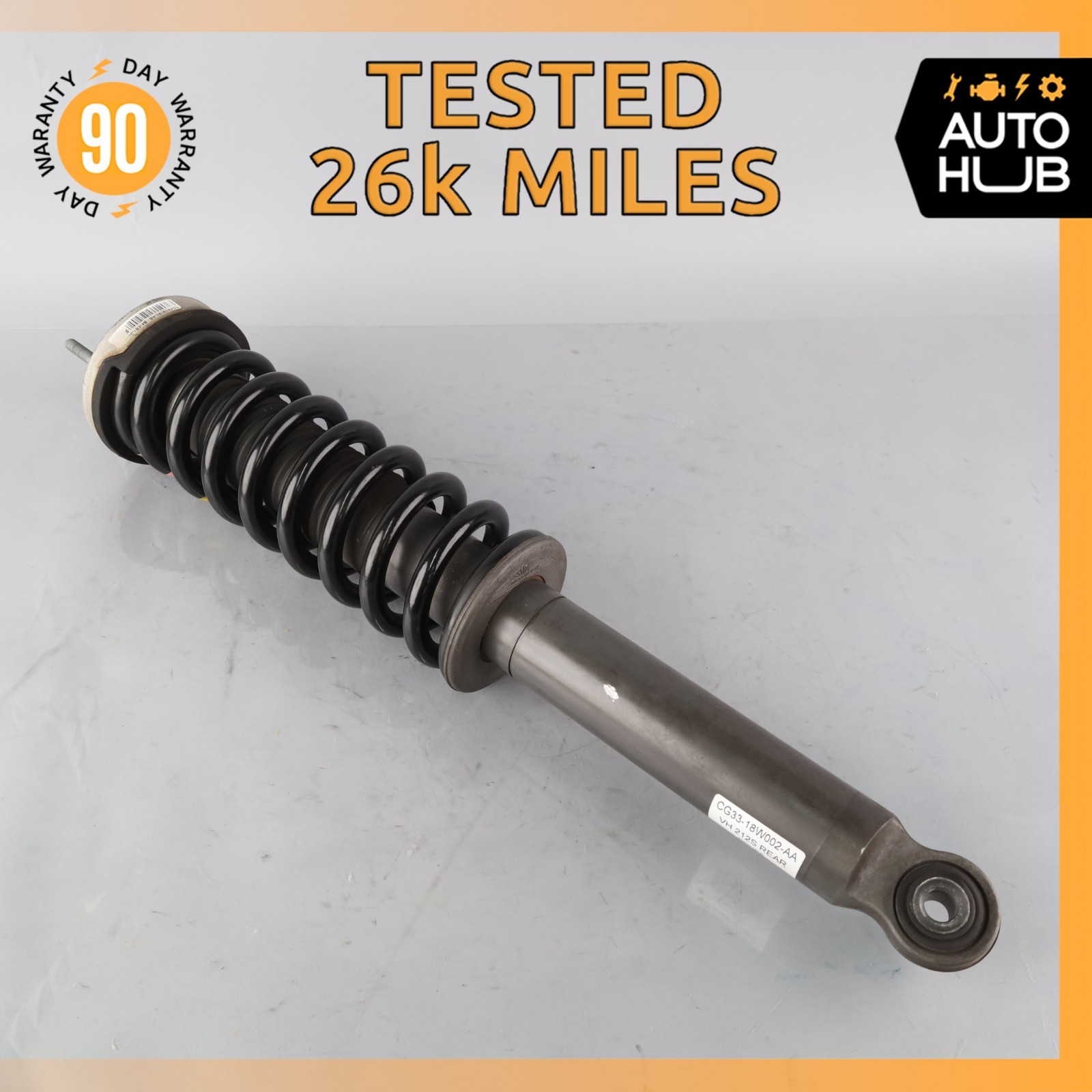 11-16 Aston Martin V8 Vantage Coupe Rear Shock Strut Absorber CG3318W002AA OEM