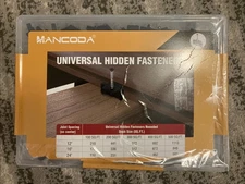 Mancoda Universal Hidden Fasteners 900, Preset Screws 2 Drive Bit 500sqft (desc)