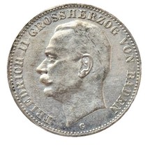 Baden 3 Mark 1912 G Friedrich