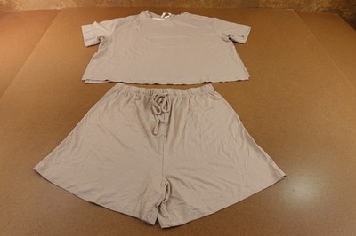 H&M Womens X-Small Light Mole Stretch Slit MAMA Before & After 2-Piece Set NWT