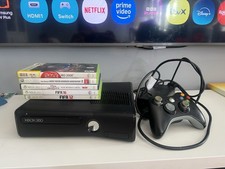 Microsoft Xbox 360 S 4gb With 5 Games