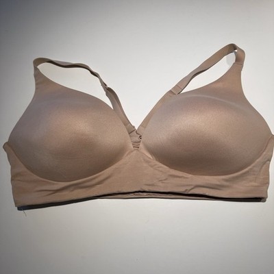 Victoria's Secret Body by Victoria Lightly Lined Plunge Underwire Bra 38D Beige