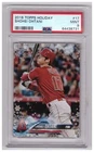 2018 Topps Holiday #17 SHOHEI OHTANI RC Rookie PSA 9 MINT Dodgers