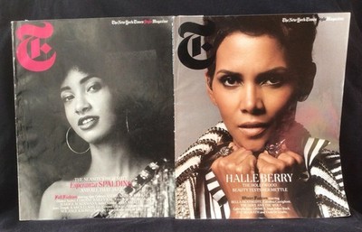 2 The New York Times STYLE Magazines (2011-12) HALLE BERRY & ESPERANZA SPALDING