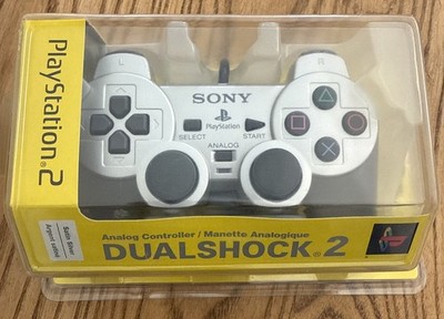 Brand New/Sealed - Sony Playstation 2 PS2 Dualshock 2 Satin Silver Controller