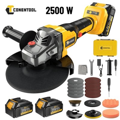 CONENTOOL 2500W Brushless Electric Angle Grinder
