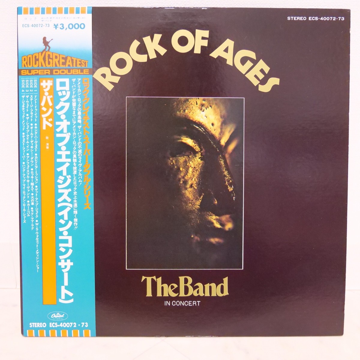 ロックオブエイジス ロックオブエイジス BAND / ROCK OF AGES JAPAN ISSUE DOUBLE LP W/OBI