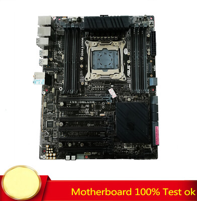 FOR   X99-DELUXE Motherboard Supports LGA2011 E5-2690 V3 64GB 100% Test Work #W8