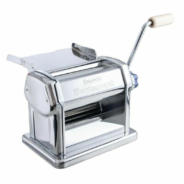 Imperia Restaurant RMN 220 Manual Pasta Machine Silver for sale