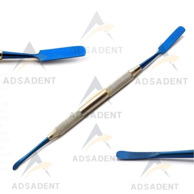 Dental Periosteal Prichard Elevator Blue Titanium Implant Surgery Instruments CE