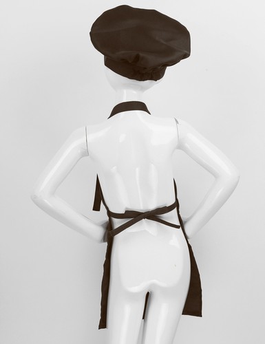 Jungen Mädchen verstellbare Schürze und Kochmütze Küche Backen Malen Kostüm - Bild 51 von 111