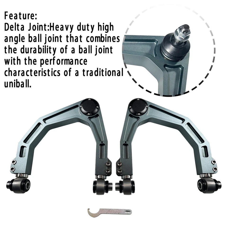 New20ed  Aluminum Upper Control Arms For 2007-20 Toyota Sequoia Tundra Foto 4 de 4