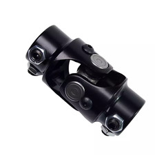 1116-36 Spline X 34 Dd Steering Shaft U Joint Single Black Universal Coupler