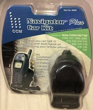 Navigator Plus Car Speakerphone Kit for Nokia Cellular Phones/12v Extension, NIB