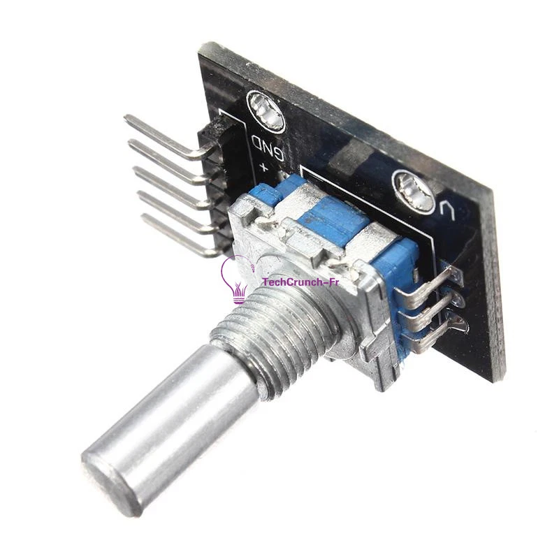 2/5/10PCS KY-040 Rotary Encoder Module 360 Degrees Rotary Code Module - Photo 4/4