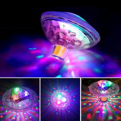 LED Underwater Spa light Submersible Floating Pool Pond light Bathroom Tub Lamp