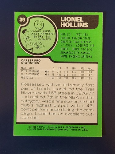 Tarjetas de baloncesto Topps 1977-78 completan tu conjunto que elijas elegir cada una #1 - 132 - Imagen 73 de 265