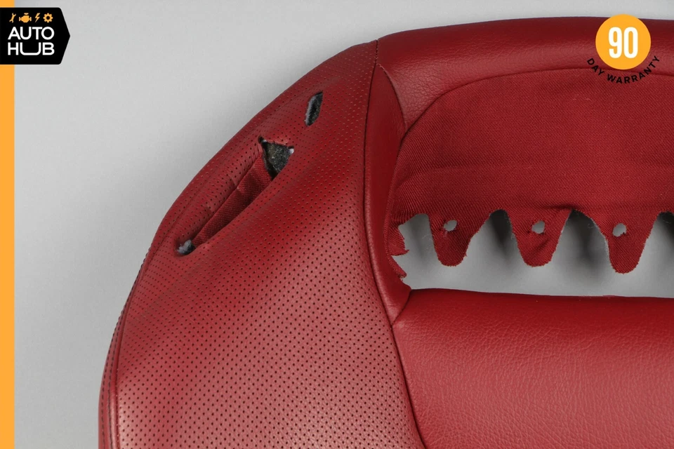 13-20 Mercedes R231 SL400 SL550 Right Side Top Upper Seat Cushion Red OEM 62k - Image 3 of 4