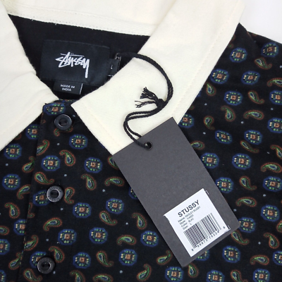 Stüssy Paisley Rugby Long Sleeve, Multiple Sizes Available | eBay