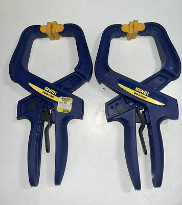 Irwin Quick Grip 59400CD Handi Clamp 4'' Set of 2
