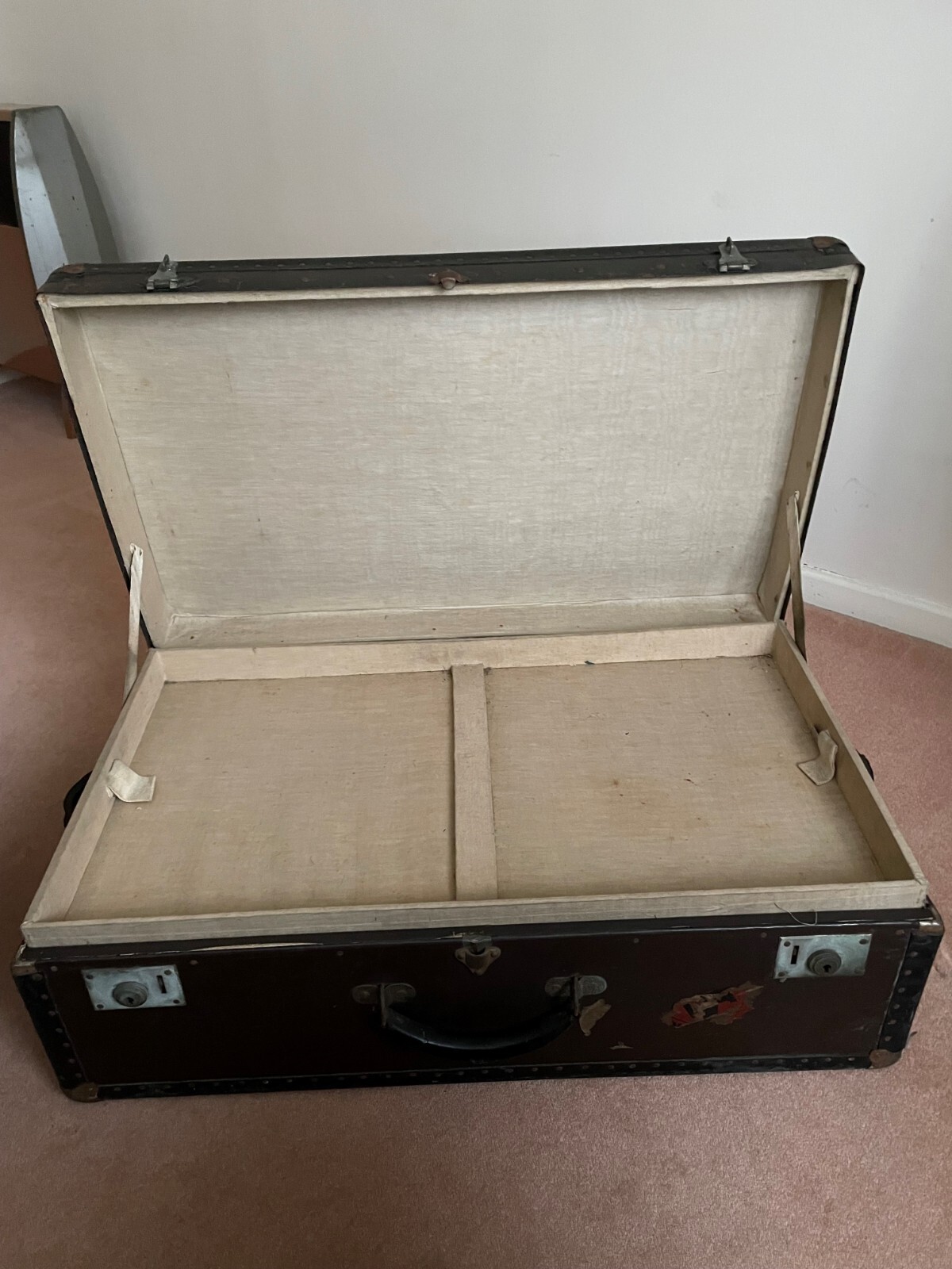 Antique Vintage Travel Trunk. eBay