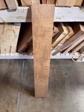 Curly Maple   Roasted Figured neck blank 30.5"x 4.75"x 1.3" Strat Tele KD  Wide