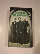 MATRIX RELOADED - VHS WARNER BROS HOME VIDEO CON CARTOLINA INTERNA