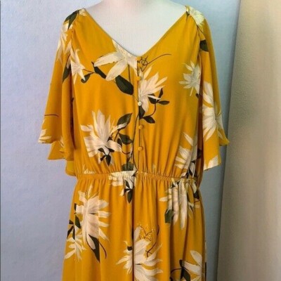 slim fit dress slacks Boho Beauty Floral Maxi Dress in Marigold – Impressions Online Boutique